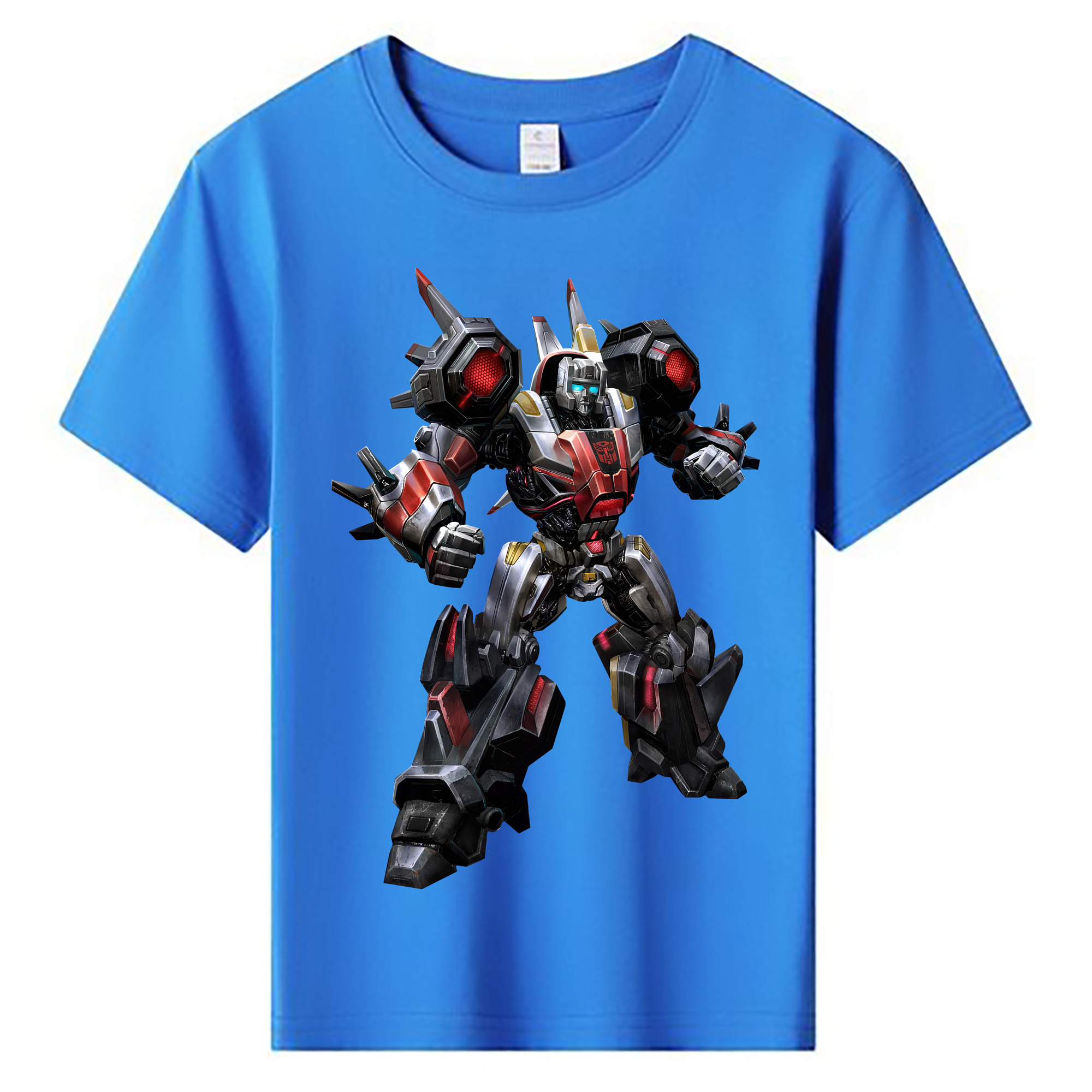 （画像用） Transformers トランスフォーマー 綿100％キッズTシャツ（フロントプリント）